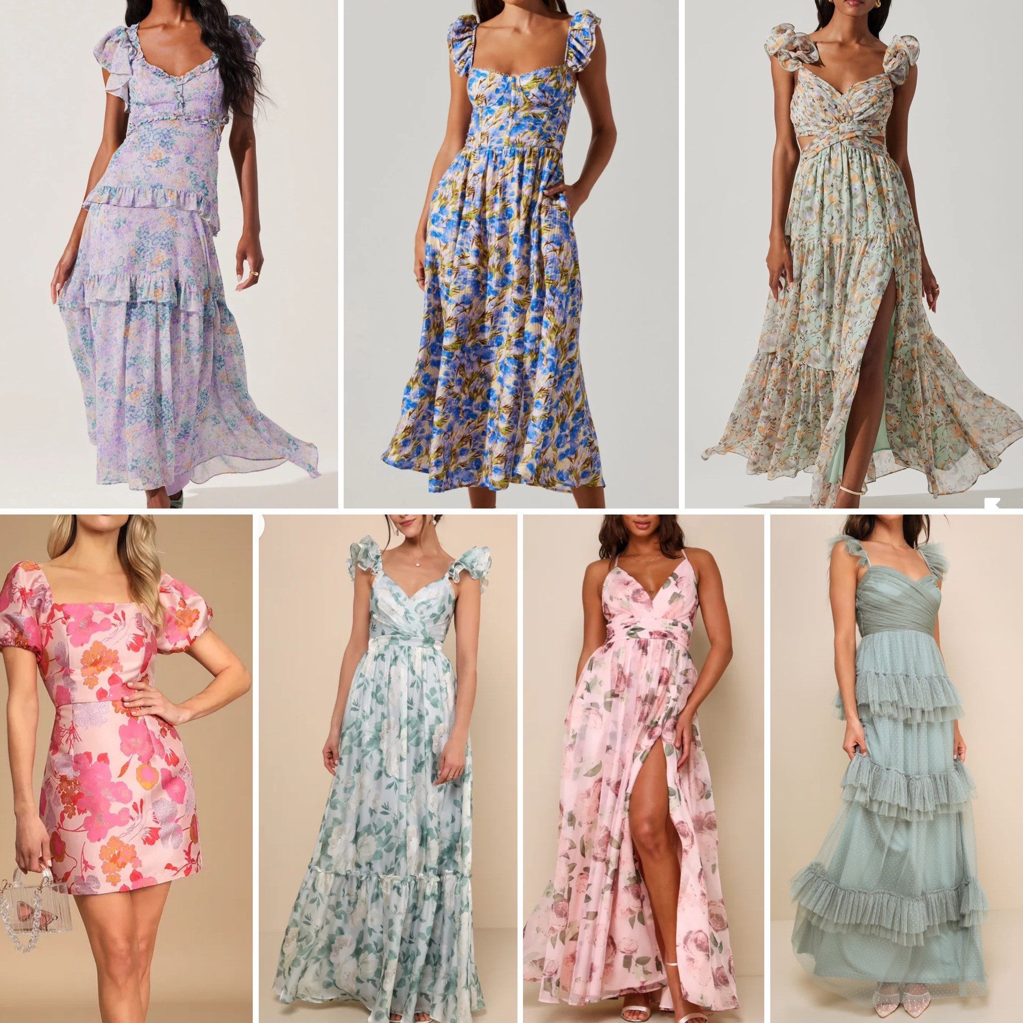 Spring wedding dresses, wedding guest dresses, spring dresses

#LTKParties #LTKSeasonal #LTKWedding