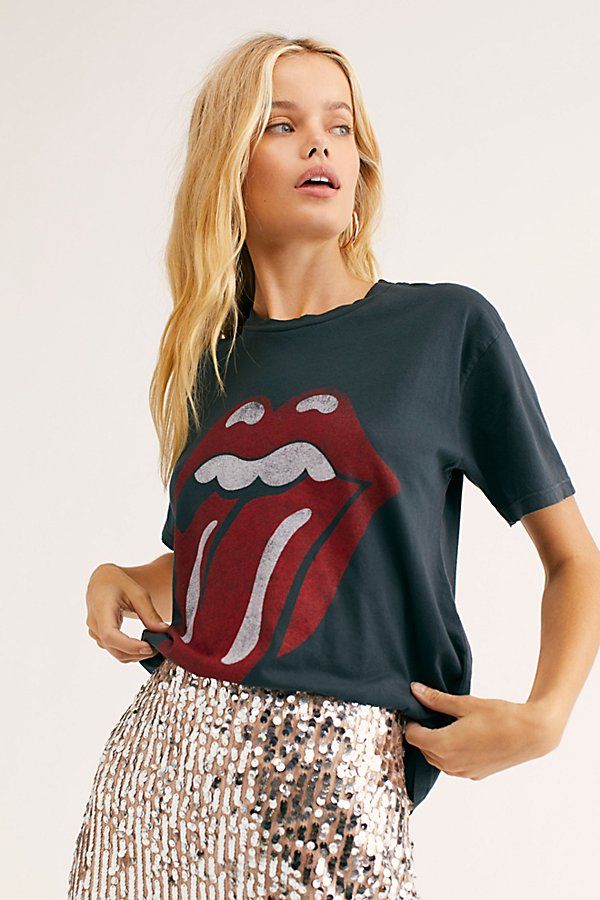 Stones '89 Tee by Daydreamer at Free People | Free People (Global - UK&FR Excluded)