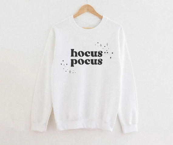 Hocus Pocus Pullover Hocus Pocus Sweatshirt Halloween | Etsy | Etsy (US)