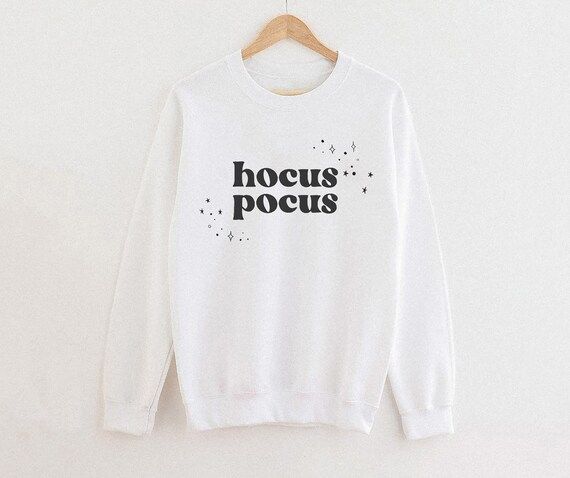 Hocus Pocus Pullover Hocus Pocus Sweatshirt Halloween | Etsy | Etsy (US)