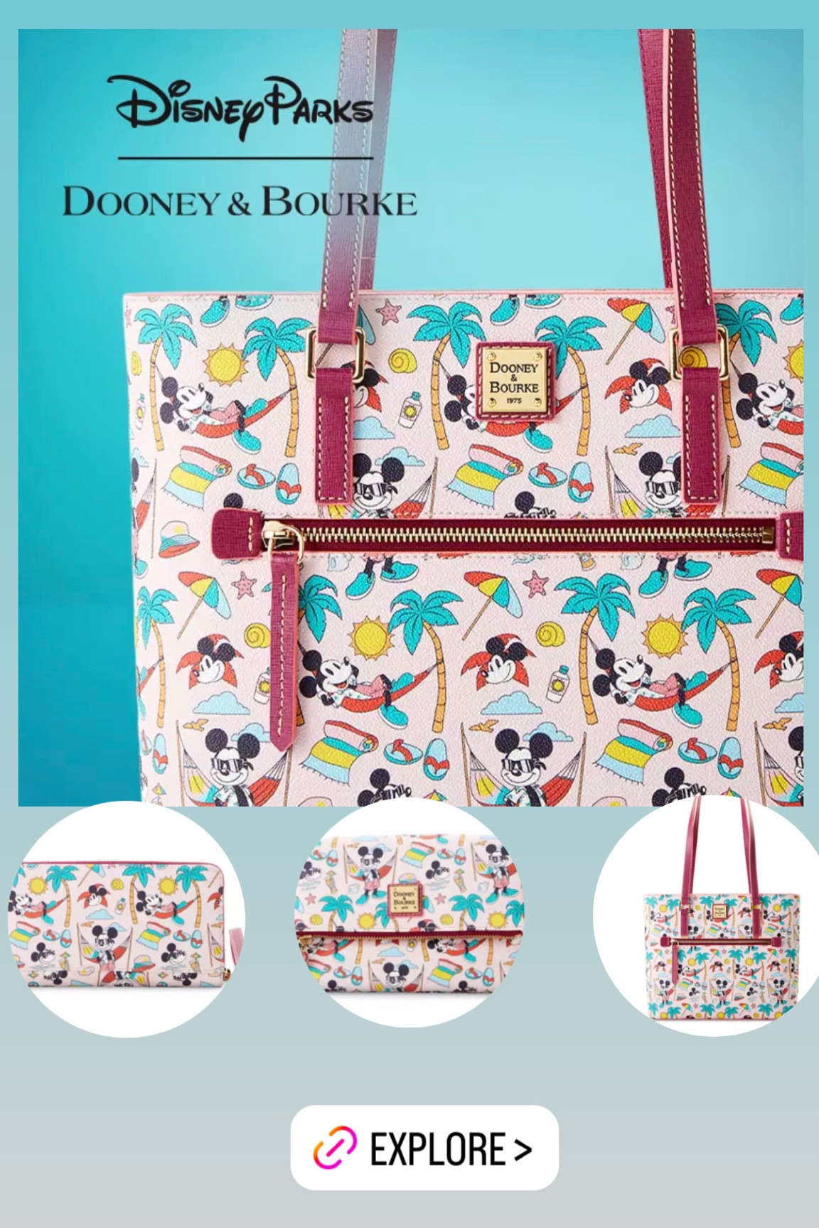 Explore the Magic of Disney Dooney & Bourke Handbags & enjoy a fun version of vacation mode Mickey Mouse! 

#LTKitbag #LTKGiftGuide #LTKtravel