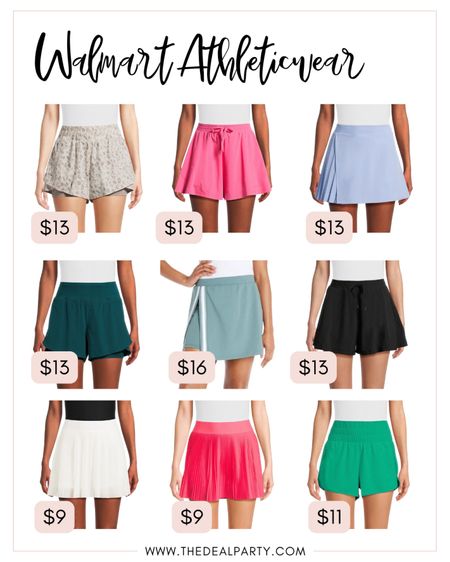 Walmart Athleticwear | Walmart Athletic Skirts | Walmart Athletic Shorts 

#LTKstyletip #LTKfindsunder50 #LTKfindsunder100