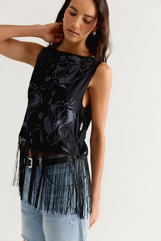 Carlie Fringe Top | Free People (Global - UK&FR Excluded)