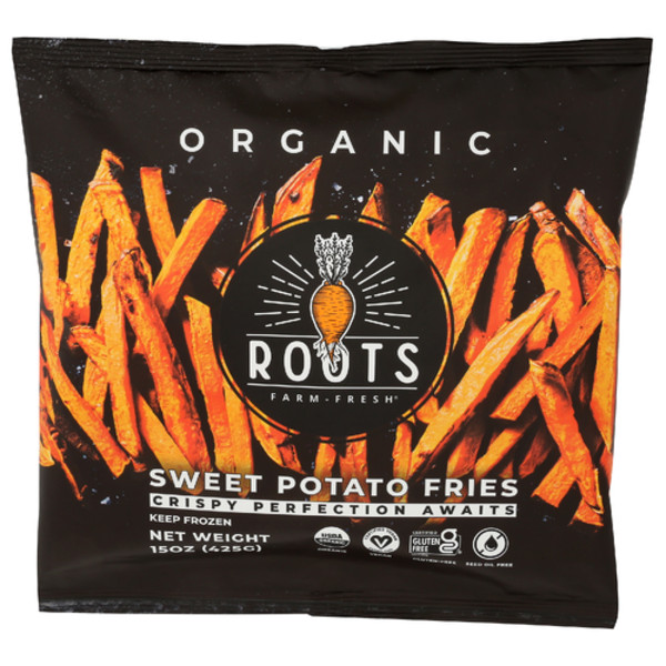Roots Farm Fresh Organic Sweet Potato Fries Made With Avocado Oil | Instacart