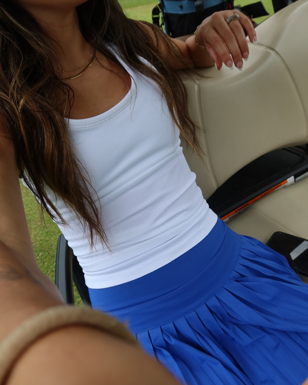 Just a girl who likes to drive the golf cart ⛳️💙

#LTKActive #LTKSeasonal #LTKSummerEdit