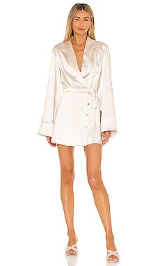 L'Academie Avena Dress in Ivory from Revolve.com | Revolve Clothing (Global)