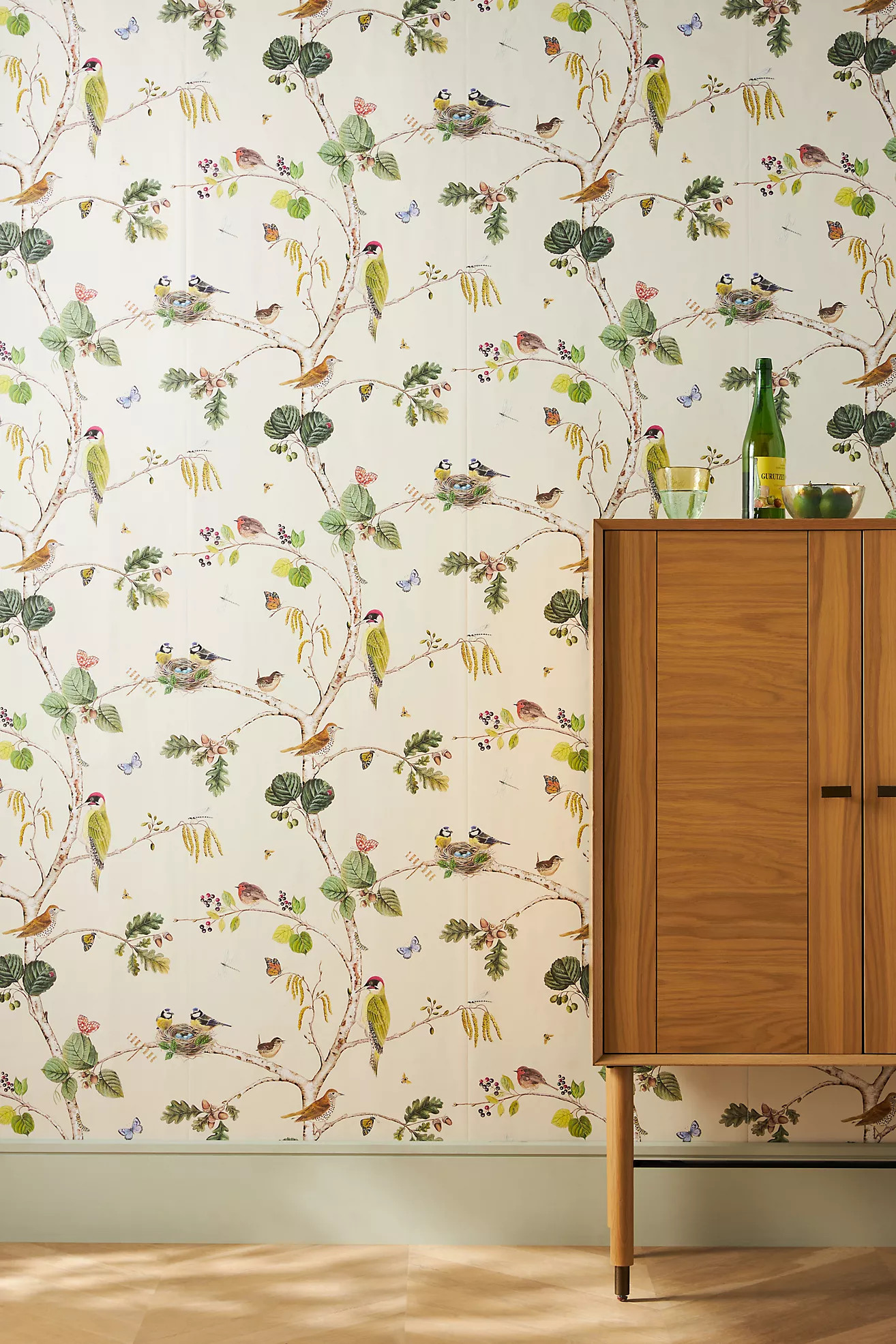 Woodland Chorus Wallpaper | Anthropologie (US)