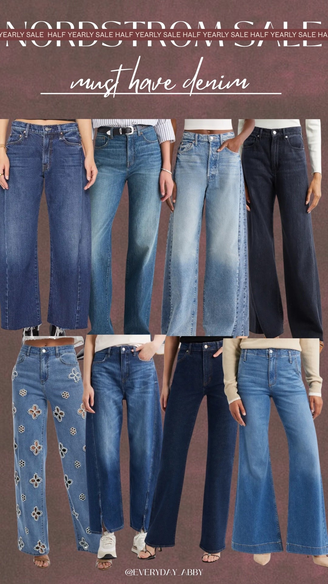 Denim included in the Nordstrom half-yearly sale 😍😍😍

#LTKHoliday #LTKootd #LTKSaleAlert