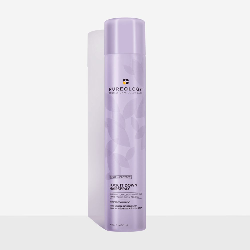 Lock it Down Strong Hold Hairspray with Olive Oil for Hair- Pureology | Pureology