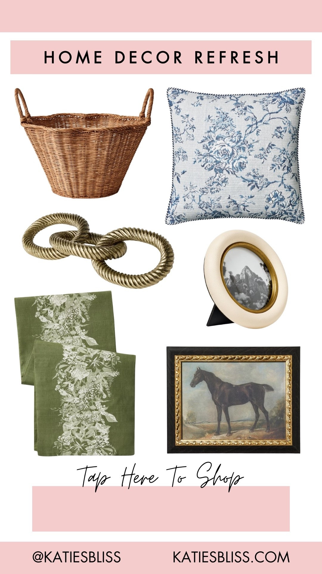 Home decor refresh ✨

Target. Home. Decor. Basket. Throw pillow. Table runner. Art. Wall art. Table decor. Frame. 



#LTKHome