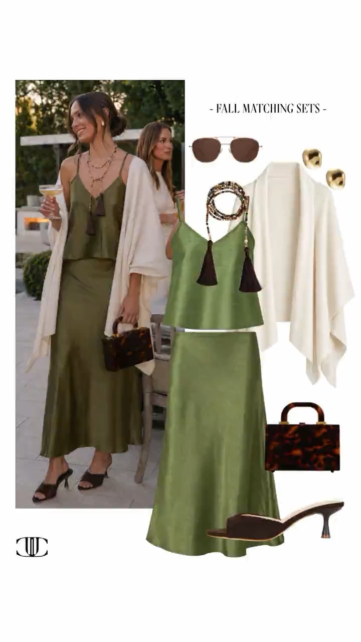 ✨ A perfect match for fall.

In Match Made, I’m sharing 8 chic matching sets that make getting dressed feel effortless. Think polished knits, tailored separates, rich seasonal tones, and easy head-to-toe looks you can wear for lunch, errands, travel, dinner, and everything in between.

The best part? Each set does the styling for you—and the pieces can be mixed into the rest of your wardrobe for even more outfit options. Tap to shop all 8 looks and find your new fall favorite. 🤎✨

#LTKStyle #MatchingSets #FallStyle #FallOutfits #EffortlessStyle #EverydayStyle #AutumnFashion #OutfitInspiration #LTKFinds

#LTKootd #LTKSeasonal #LTKOver40