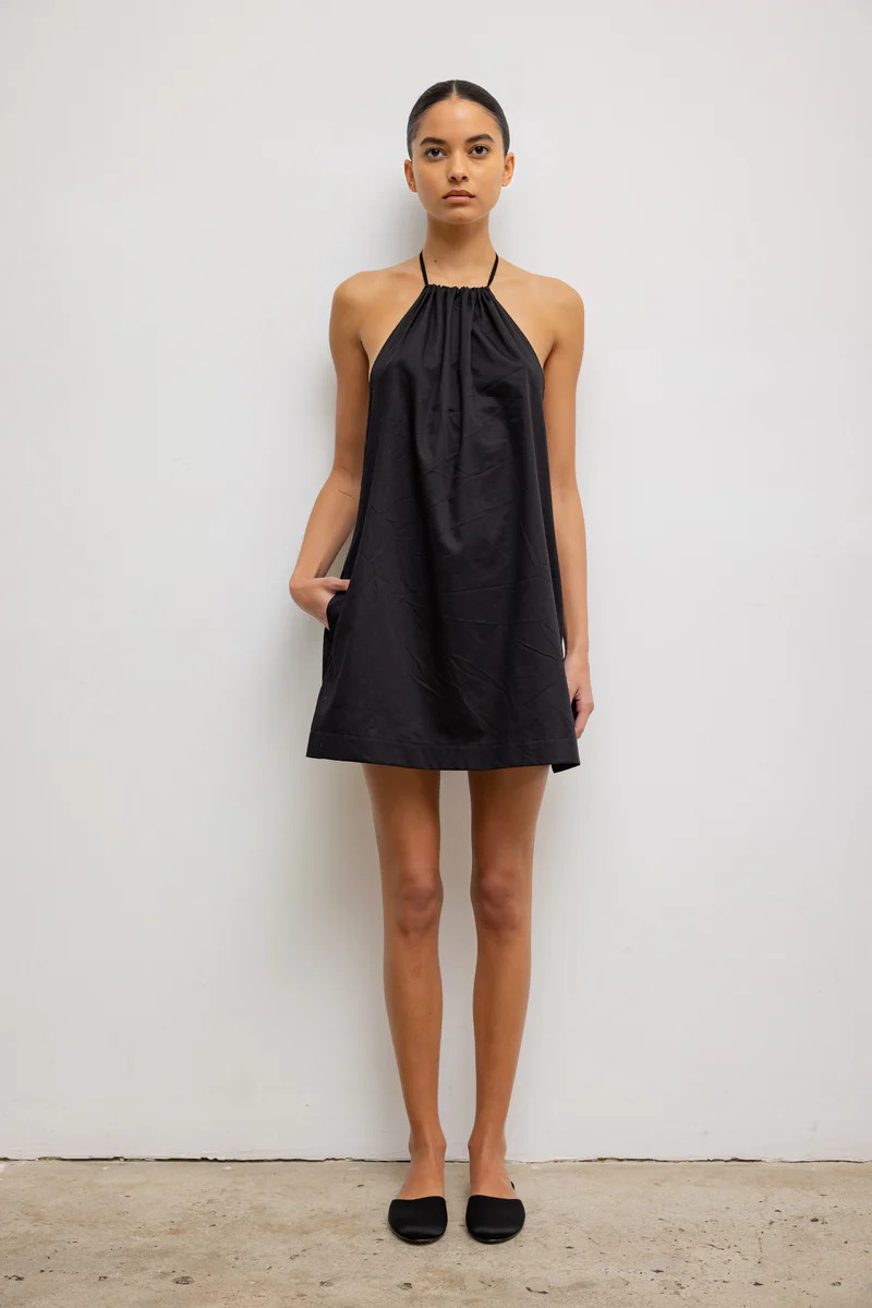 Yoko Halter Mini Dress | LESET
