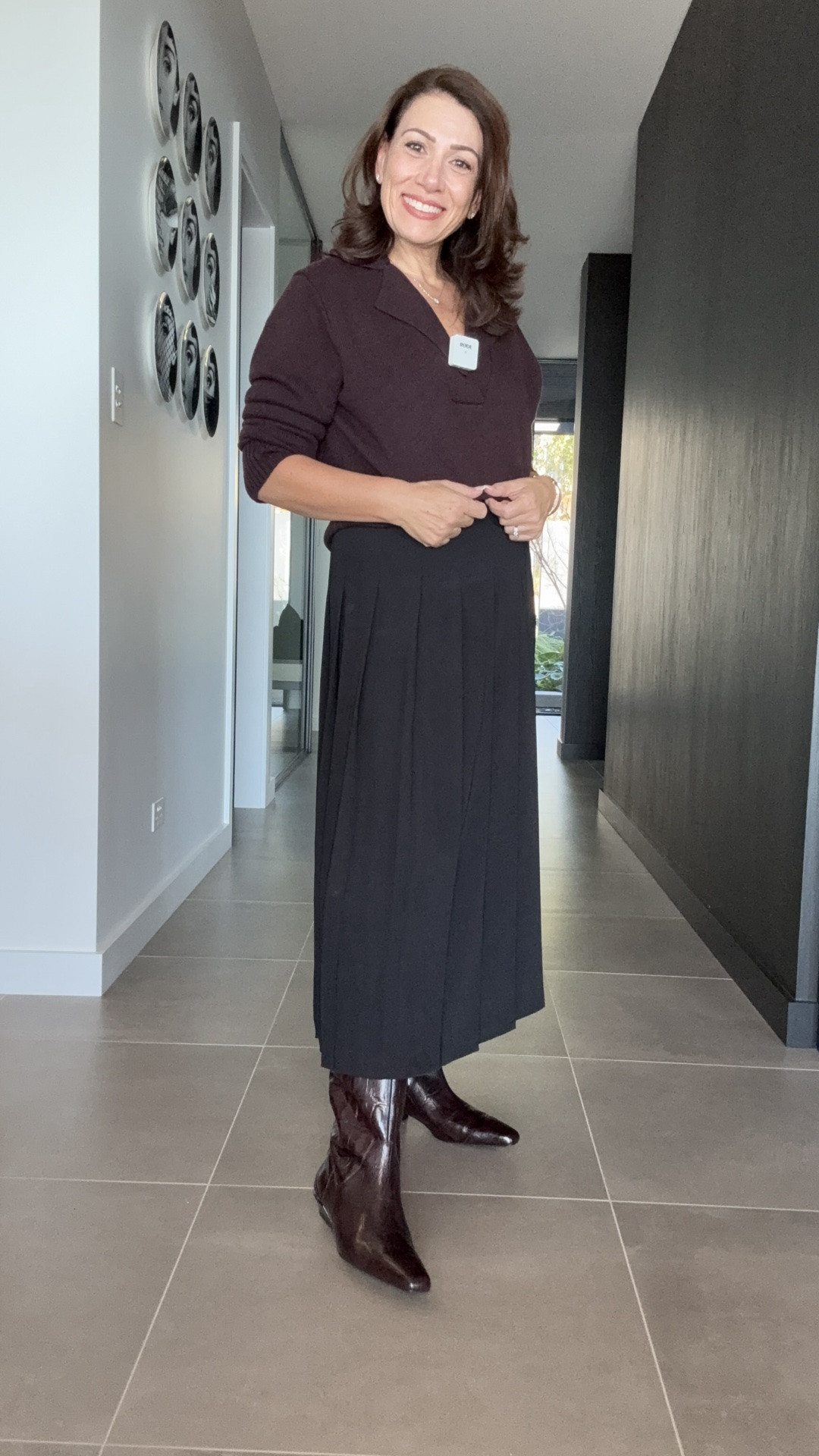 Comment LINK for the details of these beautiful leather boots. I’m wearing my usual size but would say they run a little large.

#LTKaustralia #LTKover50style #LTKshoes