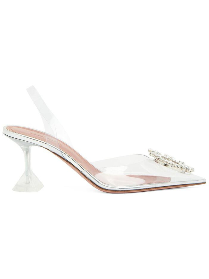Begum 70mm Transparent Pumps | Tootsies