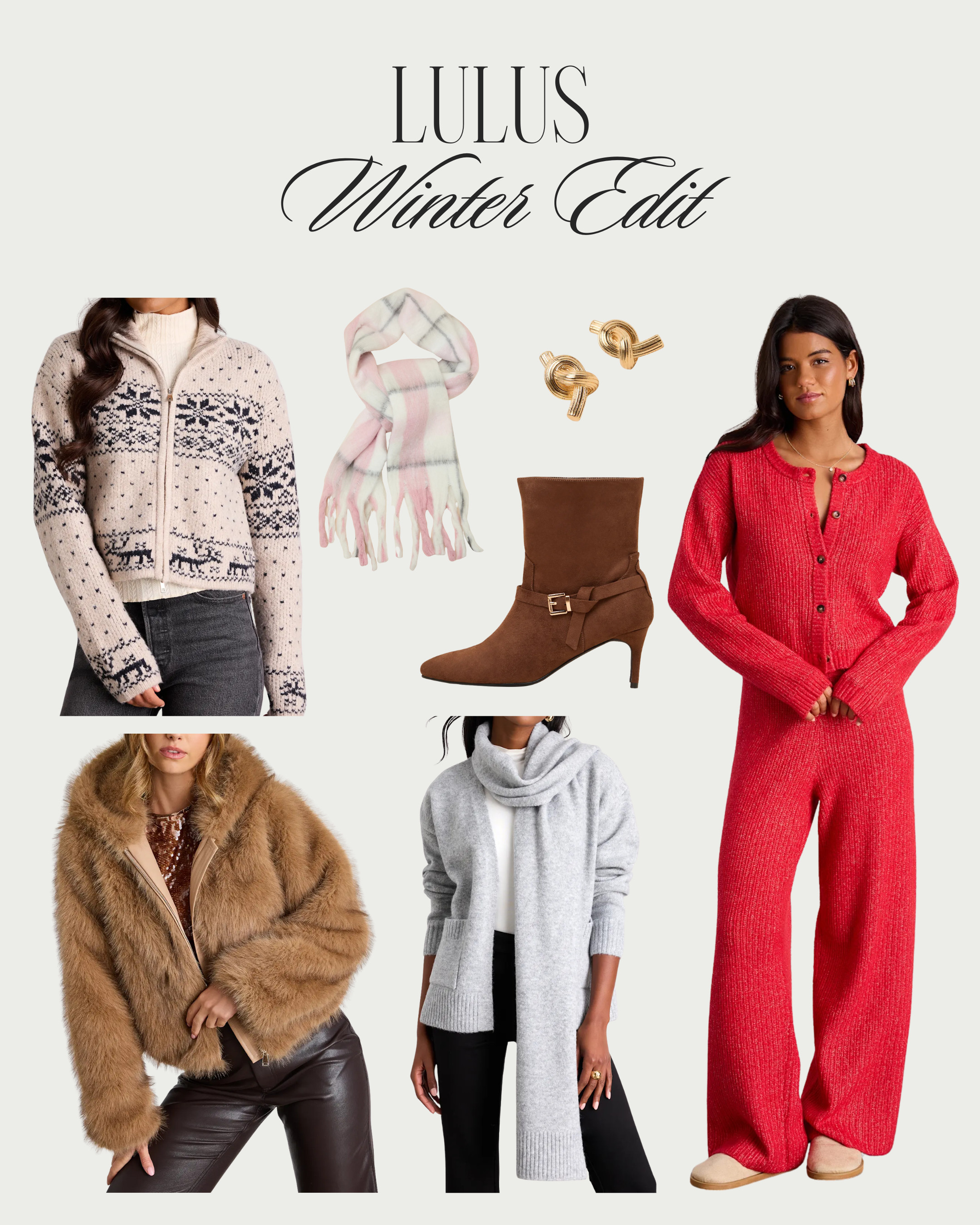Lulus winter edit has all the perfect winter staples! 

 #LTKootd #LTKSeasonal #LTKFindsUnder100