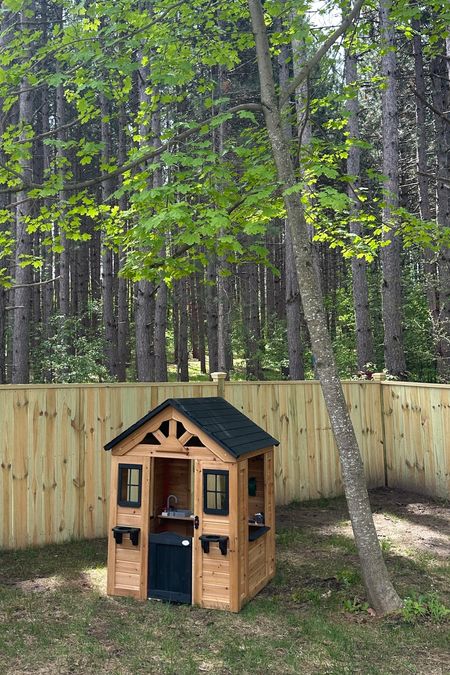 The cutest wooden playhouse under $300! 

#LTKHome