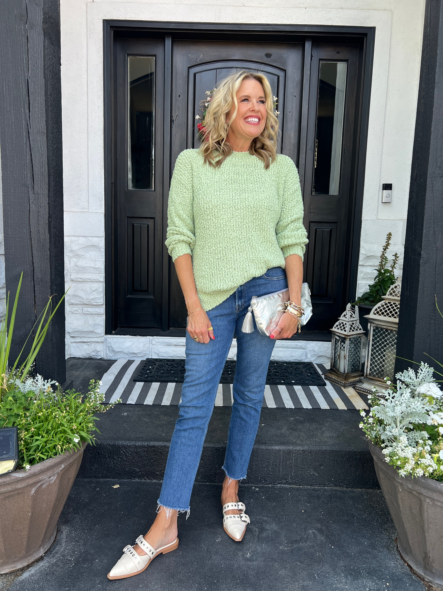 —Amazon Haul—
Prime Day Deals 

Fashion for NOW and Taking you into FALL!

4. Bouche’ Sweater very soft, light weight you could wear In the evenings Mnt or coastal. Perfect transition pieces to wear alone or layered. Several colors available

Mothers denim jeans with frayed hem Nordstrom sale 

Amazon find 2 buckles pointed toe slide/mule 

Quilted koala silver clutch save 20% code DARCY20 

Silver hoops 

Chicos 3 brackets 



#LTKSaleAlert #LTKxNSale #LTKStyleTip