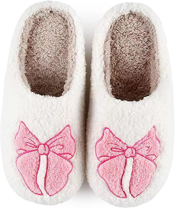 bolukets Fluffy Slippers For Women Men Warm Cozy Plush Fuzzy Cushion Slippers Slip-on House Slipp... | Amazon (UK)