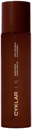 CYKLAR Vitamin C Body Oil for Women and Men. Moisturizing Sacred Santal Scented Body Serum for Gl... | Amazon (US)