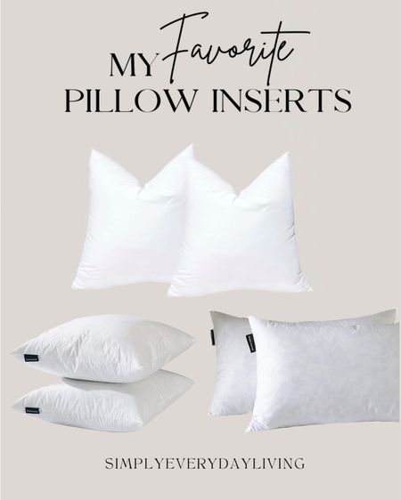 Pillow insert, throw pillow, karate chop, feather throw pillow insert, bedroom, living room, 

#LTKFind #LTKhome #LTKsalealert