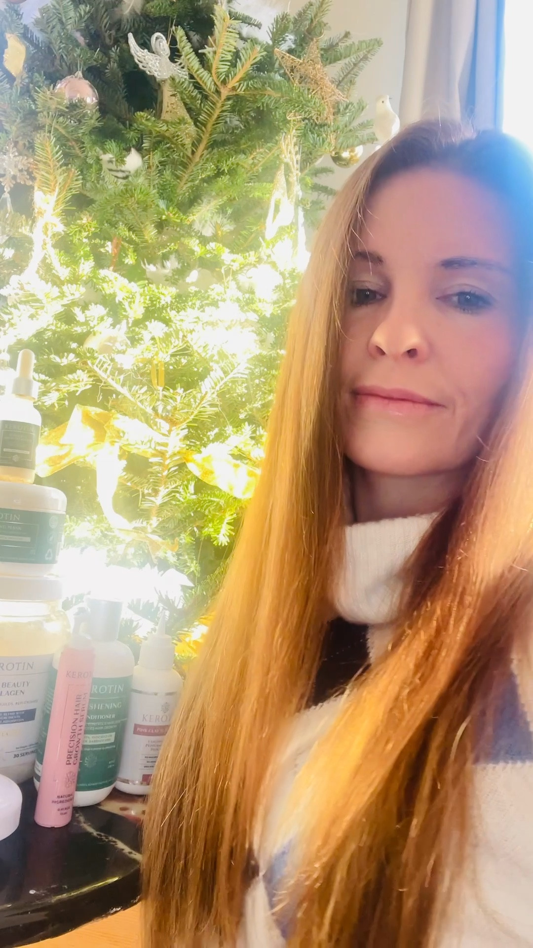 7 gifts , 7 days promotion is still on for the kerotin hair products and the free gift today is the collagen hair mask and a couple of  collagen supplement sachets ! 
This is my hair straight after that mask !
Amazing 🤩 

Use my code -LUCYCHAPMAN753 too !!! Enjoy ☺️

#haircare #hairproducts #freegift #hairmask #sale #beauty #haircare 

#LTKsalealert #LTKbeauty #LTKGiftGuide