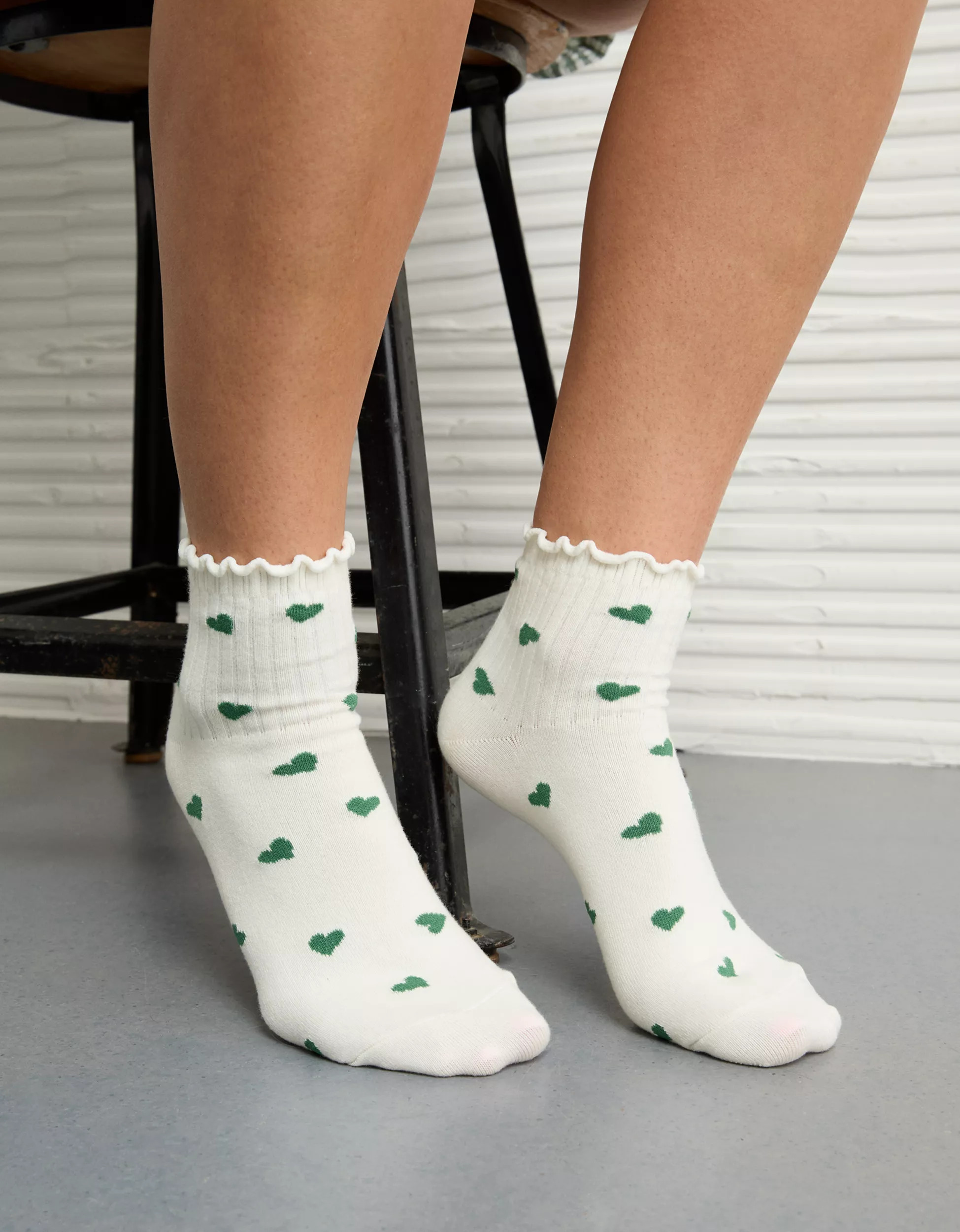 AE Gingham Boyfriend Socks 2-Pack | American Eagle Outfitters (US & CA)