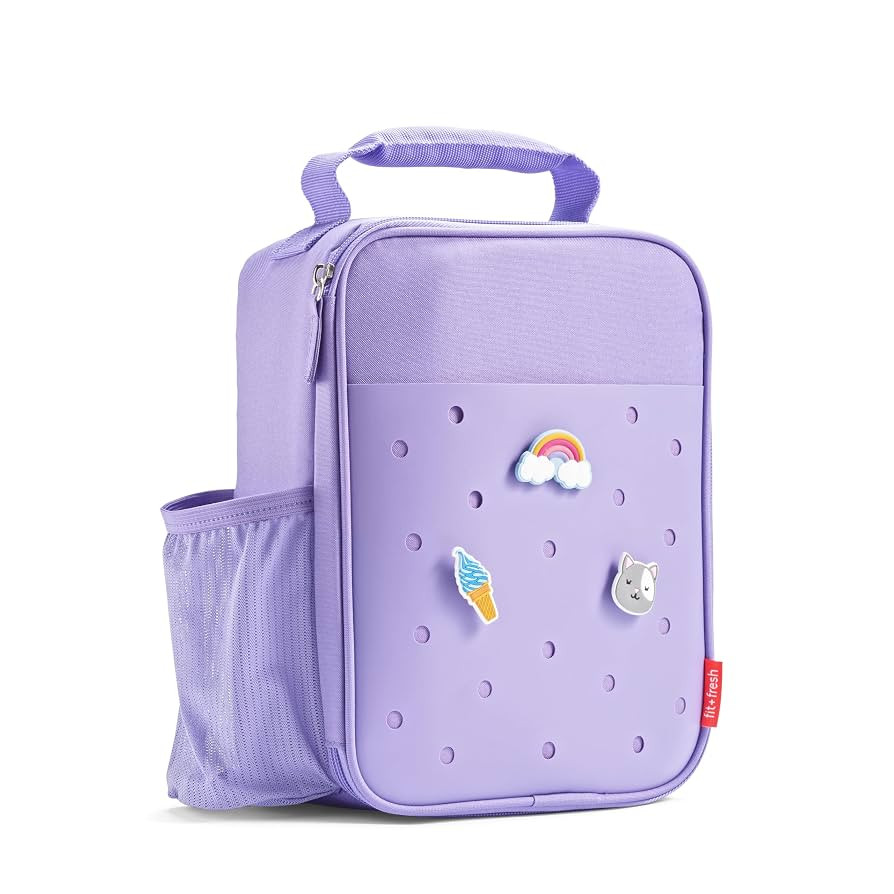 Fit & Fresh Charm Lunch Bag For Kids, Thermal Insulated Lunch Box For Kids Boys & Girls With Shoe... | Amazon (US)