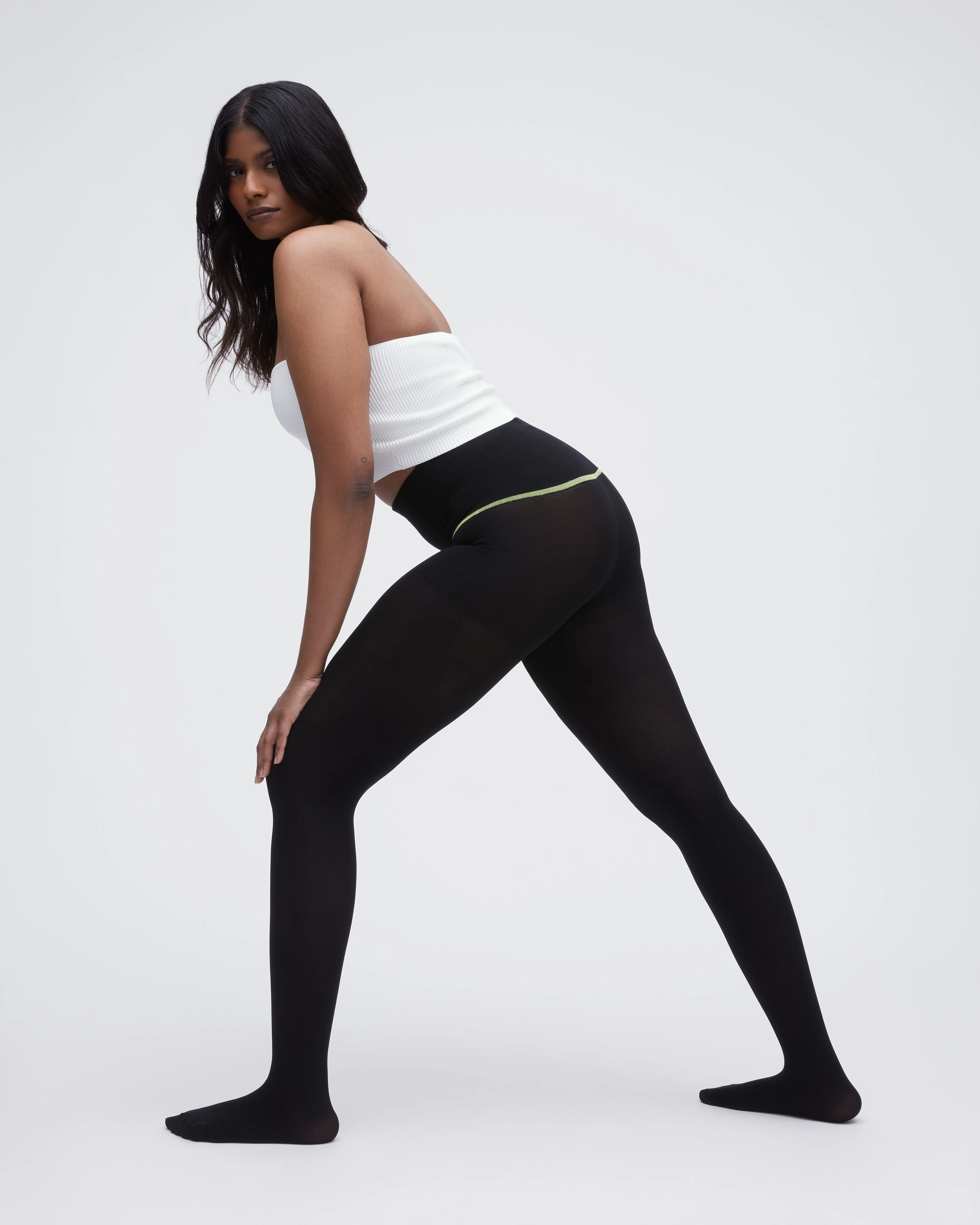 Thermal Semi-Opaque Rip-Resist Tights | Sheertex