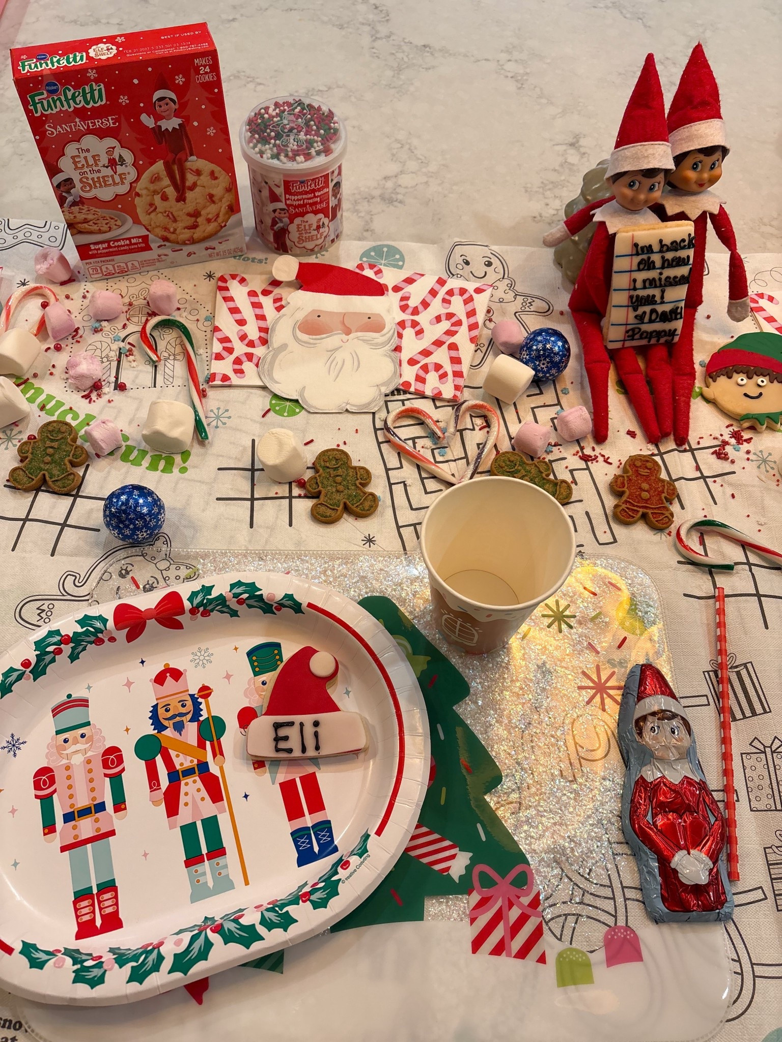 Walmart | target elf  breakfast set up 

#LTKmomlife #LTKKids #LTKHoliday