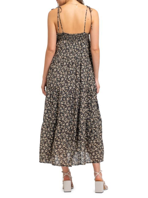 Floral Tiered Maxi Dress | Saks Fifth Avenue OFF 5TH