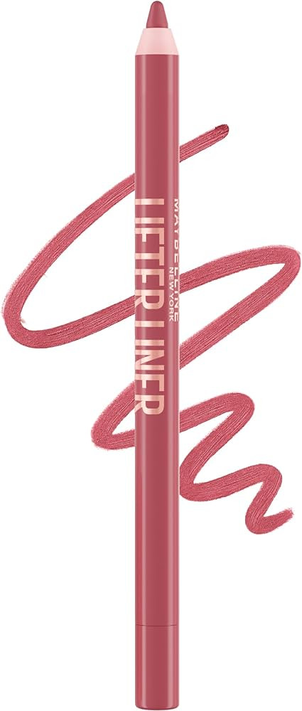 Maybelline Lifter Liner Lip Liner Pencil with Hyaluronic Acid, Fine Line, 1 Count | Amazon (US)