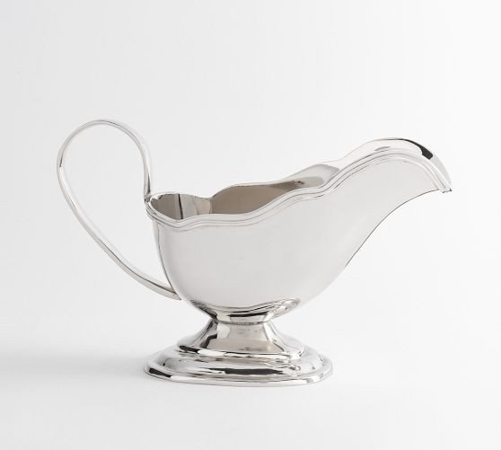 Heritage Silver Gravy Boat | Pottery Barn (US)