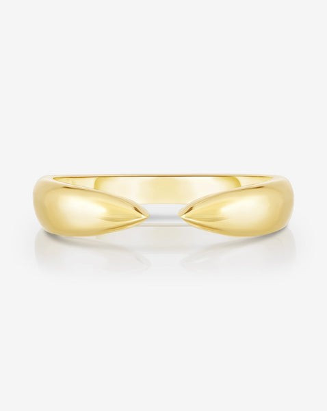 Gold Claw Stackable Ring | Ring Concierge