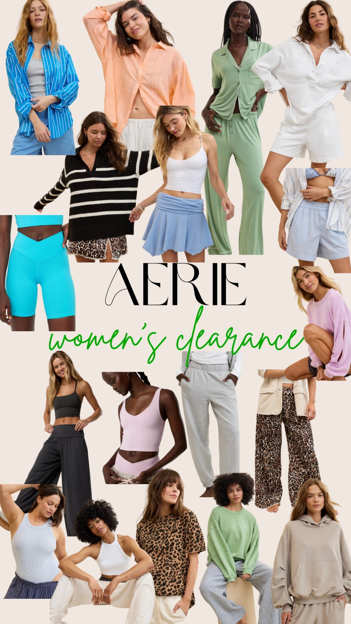 Shop the women’s clearance at Aerie now! So many cute finds - some at 40/50% off 😍

#LTKFindsUnder50 #LTKSaleAlert #LTKStyleTip