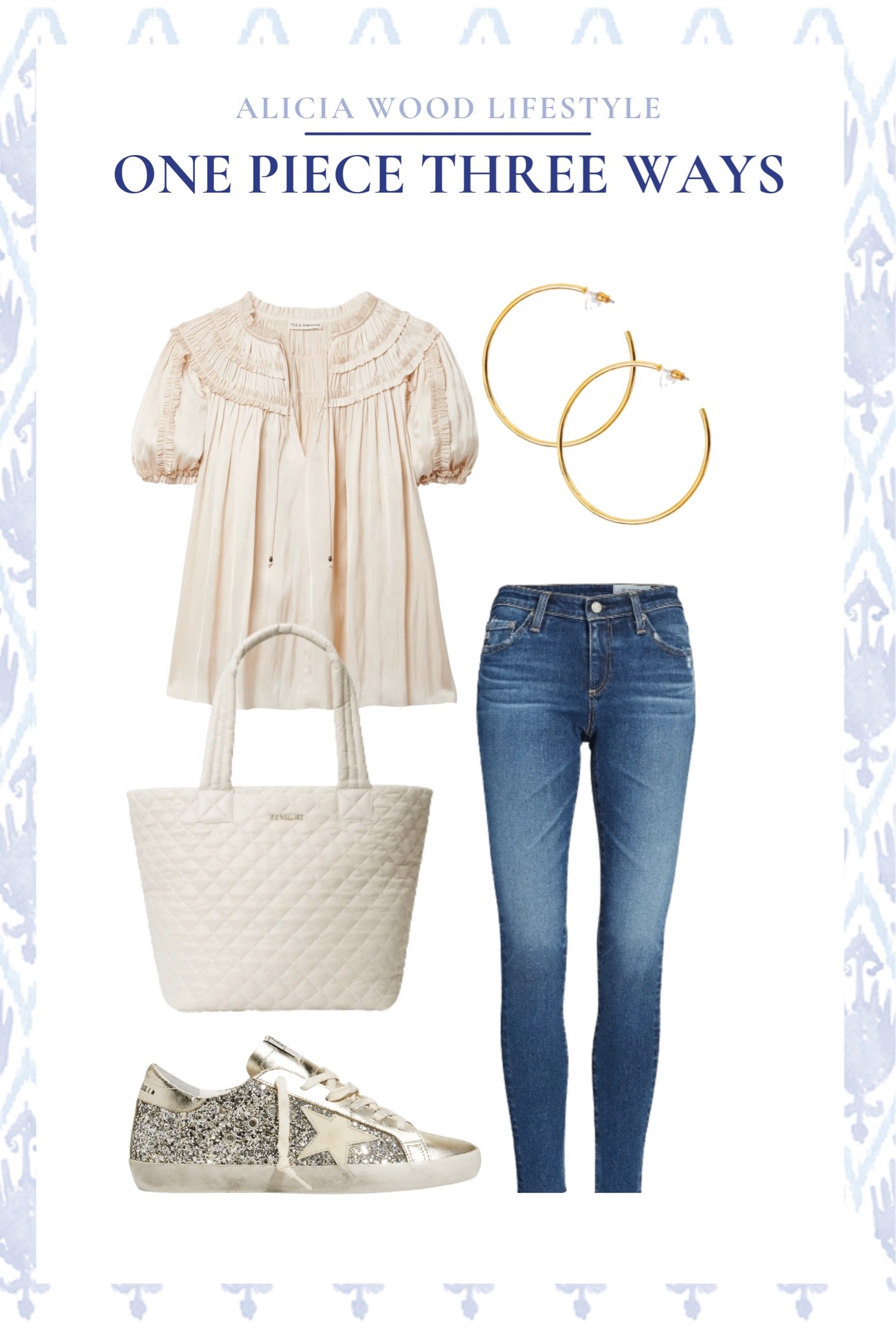 One blouse three ways 