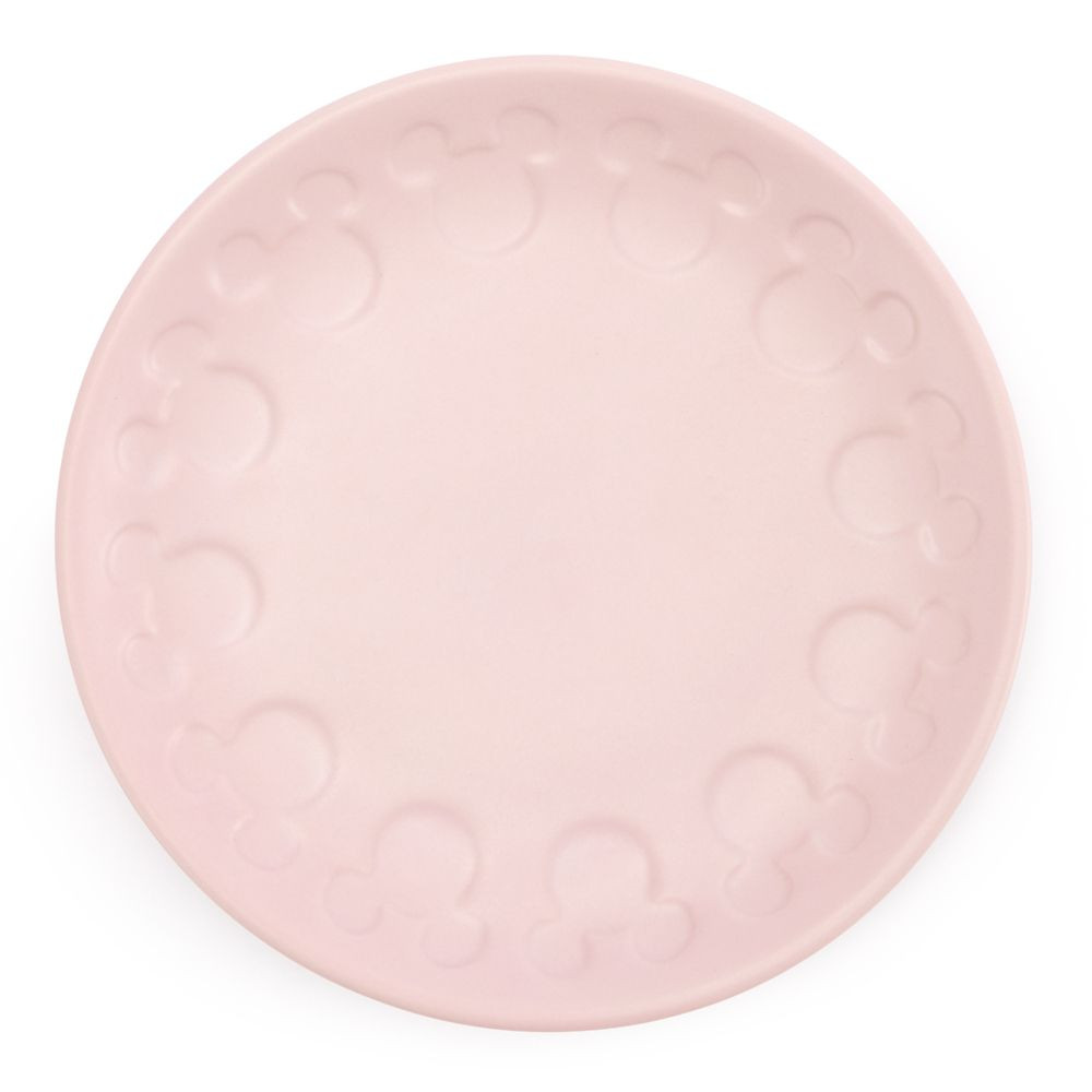 Mickey Mouse Icon Plate – Pink | Disney Store