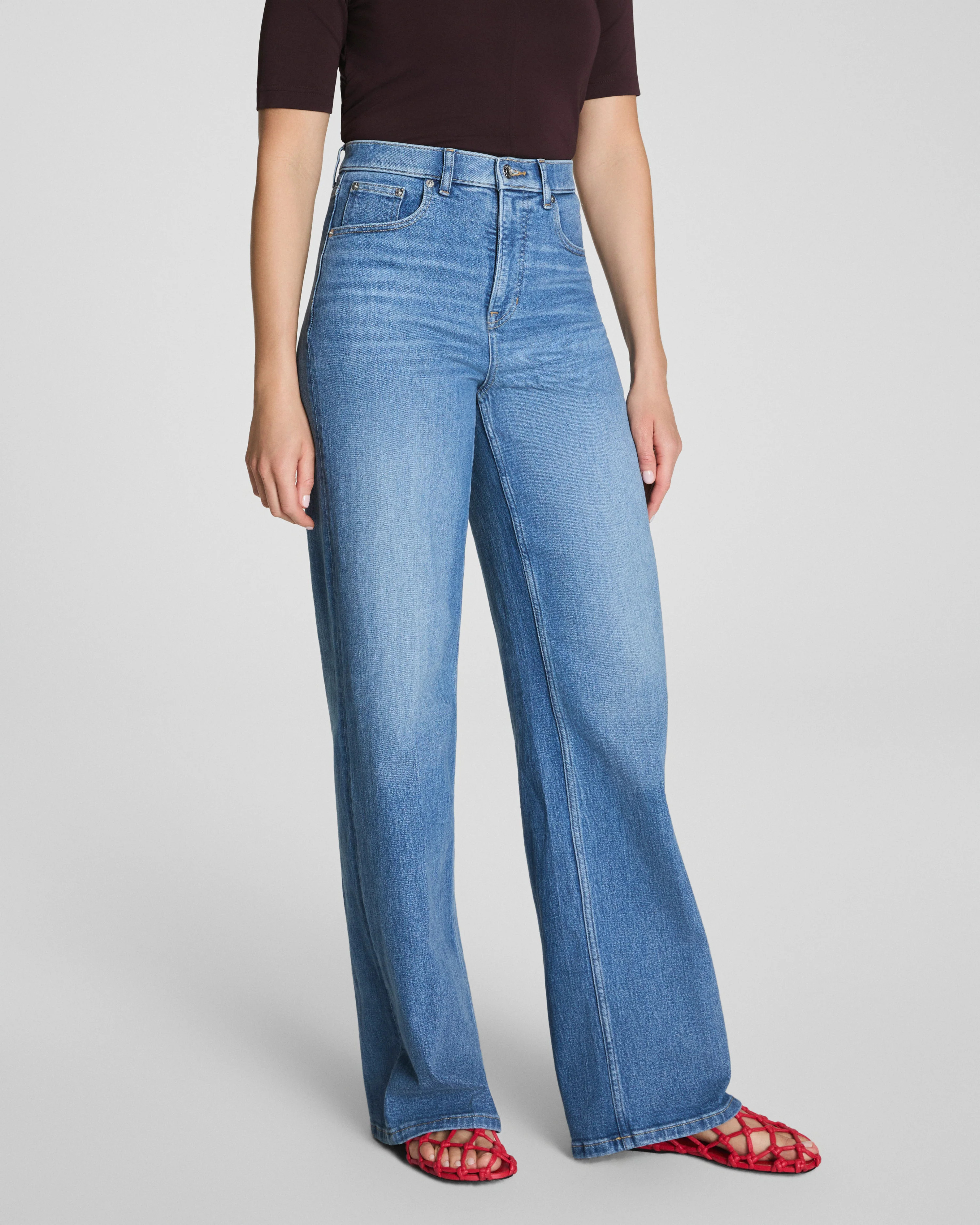 SPANXshape™ Authentic 360Wide Leg Jeans$158.00USD | Spanx