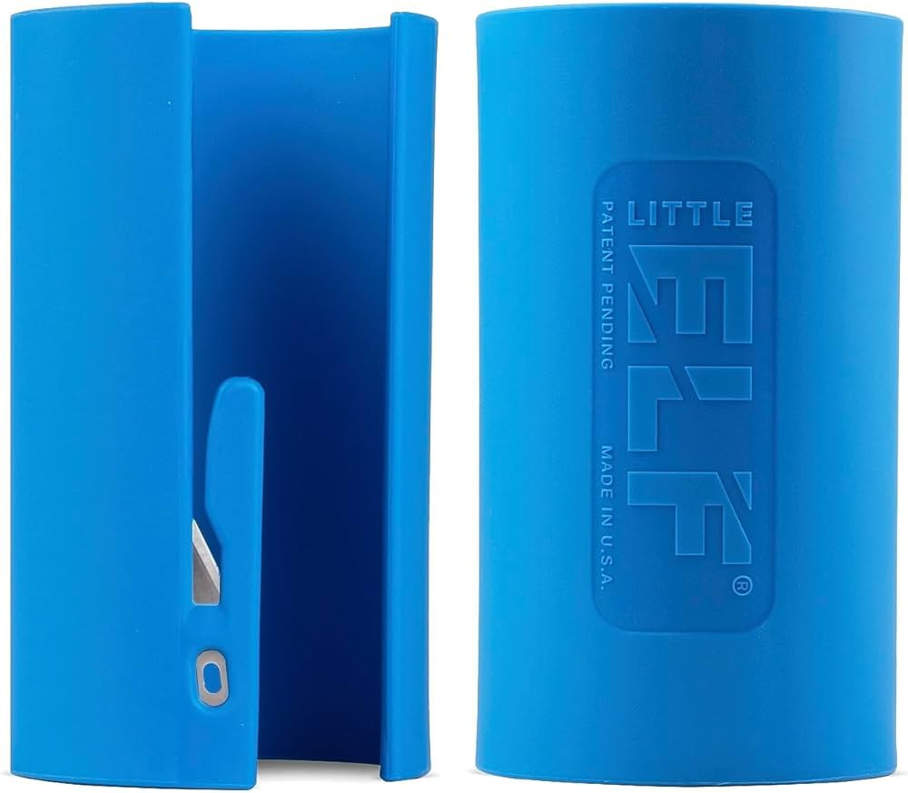 Little ELF Birthday Gift Wrap Cutter (2-Pack) | Blue Birthday Edition | As seen on Shark Tank | B... | Amazon (US)