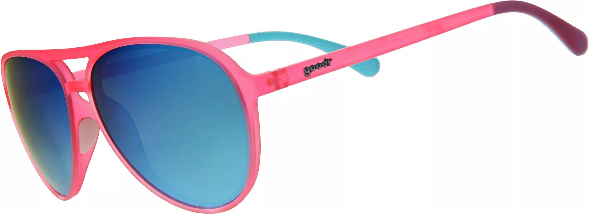 Goodr Carl Is My Co-Pilot Polarized Sunglasses, Men's, Pink | Public Lands