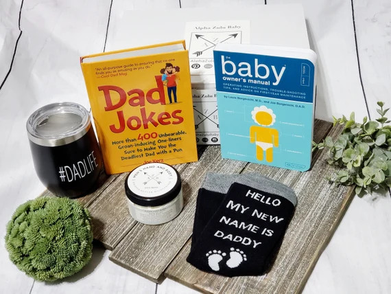 New Daddy Gift Box  New Dad Gift Basket | Etsy | Etsy (US)