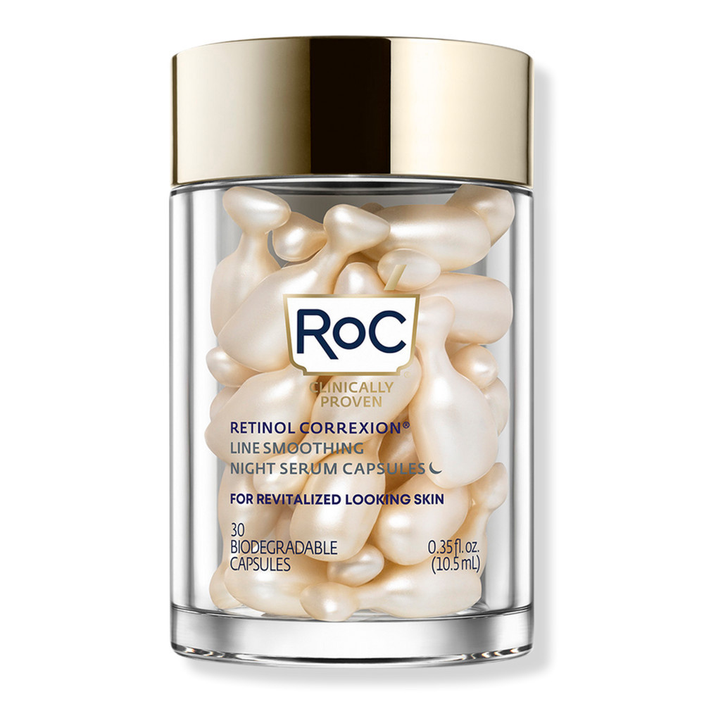 RoC Retinol Correxion Line Smoothing Night Capsules - 30 ct | Ulta