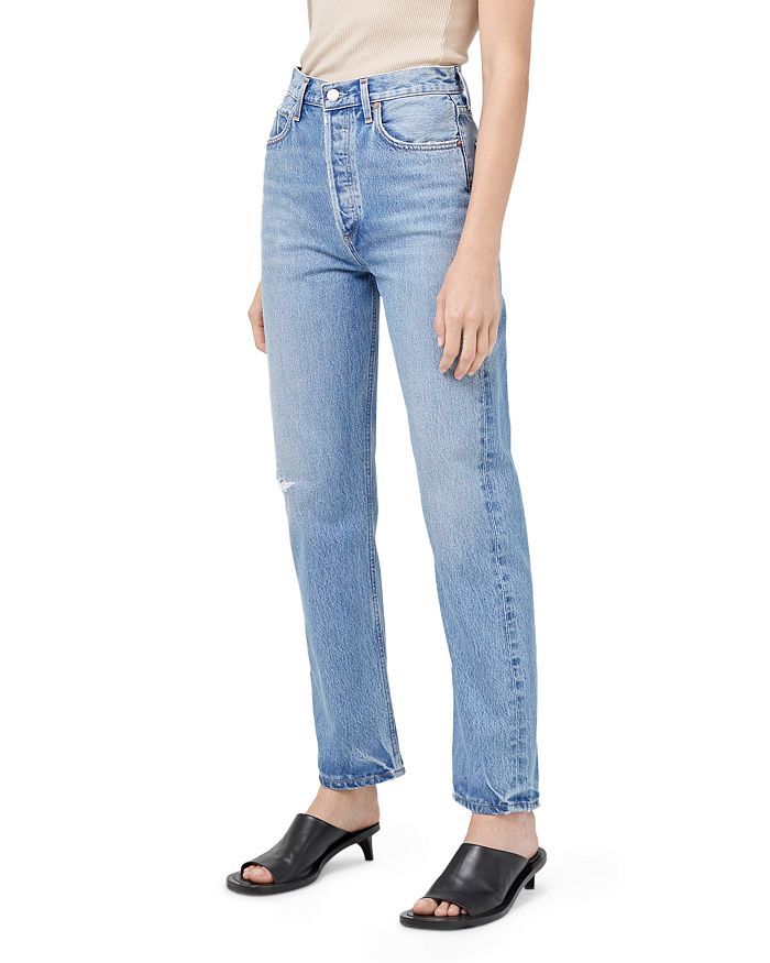 90'S High Rise Regular Jeans in Abstract | Bloomingdale's (US)