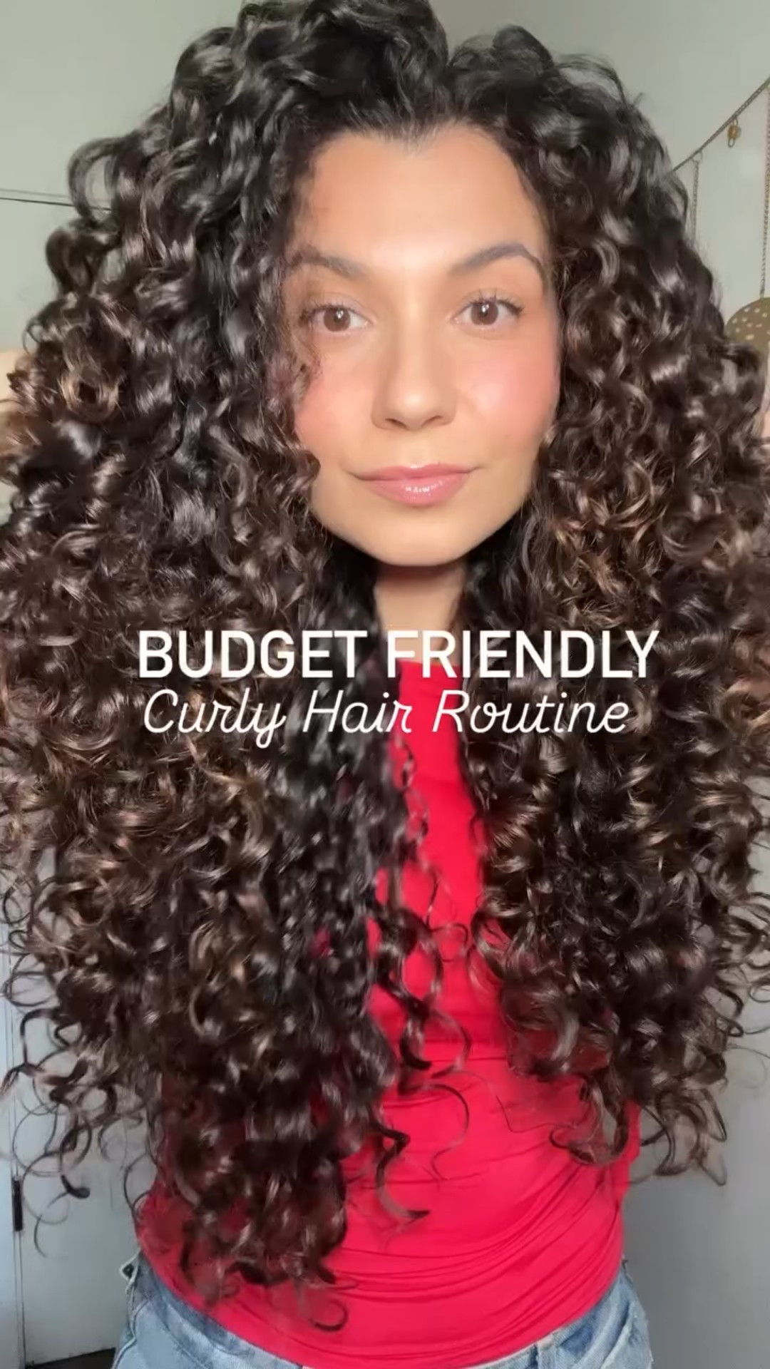 ੈ✩‧₊˚Budget Friendly Curly Hair Routine ੈ✩‧₊˚ 

Products → 
@cakebeauty curl cream 
@ilovethedoux mousse def 
@notyourmothers curl talk sculpting gel 

#curlyhair #curls #curlyhairroutine #curlyhairproducts