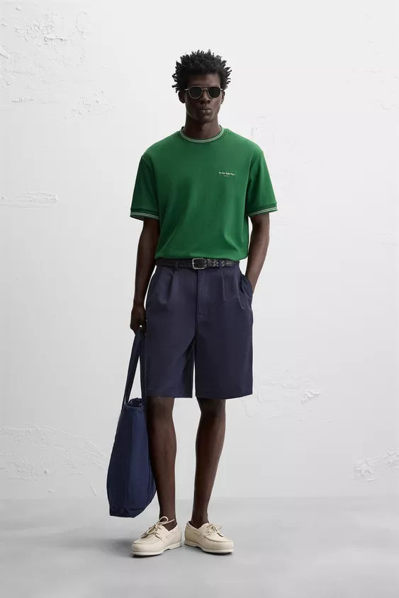 EMBROIDERED SLOGAN T-SHIRT | Zara UK