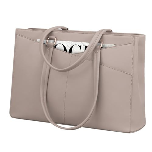 LOVEVOOK Laptop Tote Bag for Women, Office Work Bag Briefcase fit for 15.6 inch Laptop, Large Capacity Teacher Computer Bag Handbag | Amazon (US)