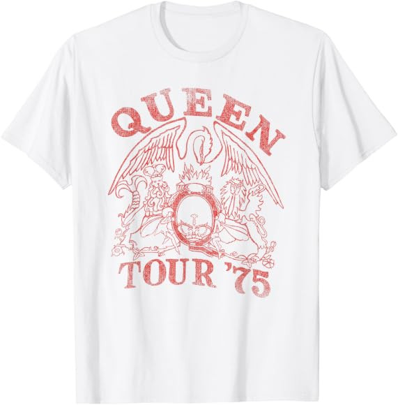 Official Queen Tour 75 T-Shirt | Amazon (US)