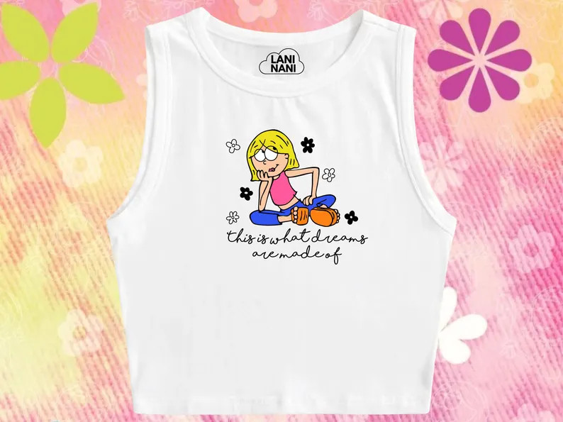 Lizzie Mcguire Crop Tank, Y2k Crop Top, What Dream Are Made Of Crop Tank, 90s movie tee | Etsy (US)