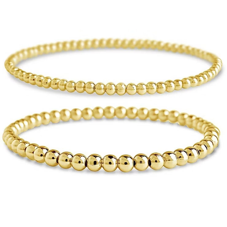 SHINE by Sterling Forever Beaded Stretch Bracelet Sets | Target