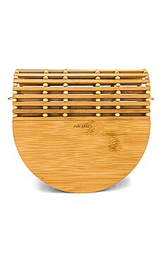 Cult Gaia Gaias Ark Flap Crossbody Bag in Natural from Revolve.com | Revolve Clothing (Global)