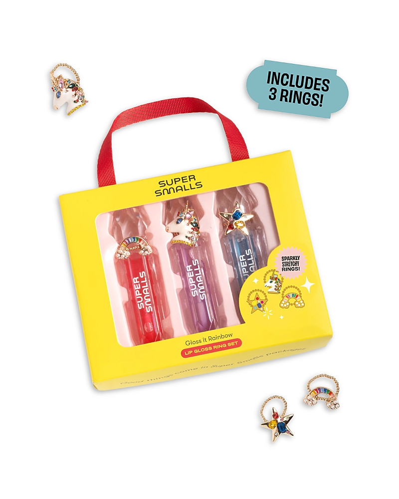 Super Smalls Gloss It Rainbow Lip Gloss Ring Set - Ages 3+ | Bloomingdale's (US)